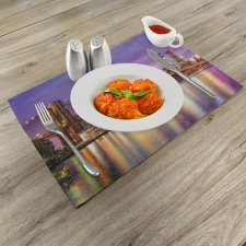 Broadway Scenery NYC Place Mats