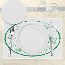 Irish Shamrock Place Mats