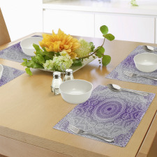 Mandala Hippie Place Mats