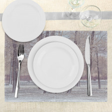 Horse Forest Stands Place Mats