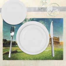 Italian Sunset Rome Place Mats