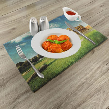 Italian Sunset Rome Place Mats