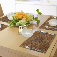 Eastern Bamboo Pattern Place Mats