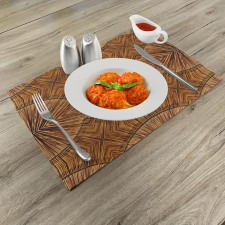 Eastern Bamboo Pattern Place Mats