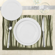 Mother Nature Forest Place Mats