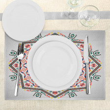 Abstract Sun Aztec Style Place Mats