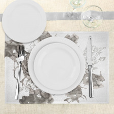 Designed Print Place Mats