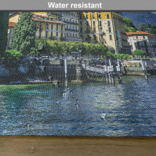 Landscape of Lake Como Place Mats