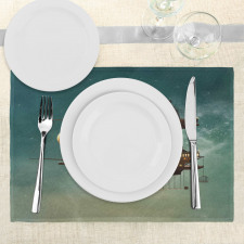 Surreal Space Scenery Place Mats