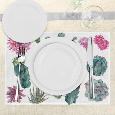 Botanic Herbal Cartoon Place Mats