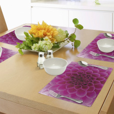 Fresh Bloom Petal Nature Place Mats