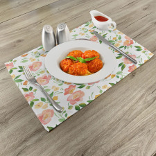 Flower Petals Blossoms Place Mats