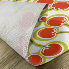 Cherry and Leaves Pattern Place Mats