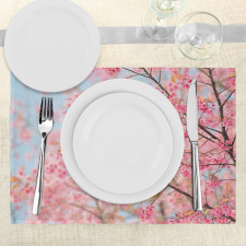 Japanese Sakura Cherry Place Mats