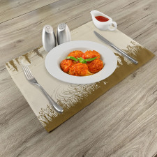 Lake River Forest Wild Place Mats