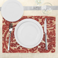 Vector Thai Culture Place Mats