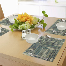 Old Vintage Classic Deck Place Mats