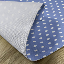 White Classic Polka Dots Place Mats