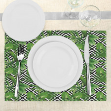 Modern Coconut Palm Place Mats