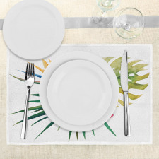 Wild Tropical Orchid Place Mats