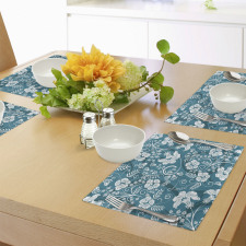 Floral Romantic Beams Place Mats