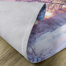 Braches Snowy Sunset Place Mats