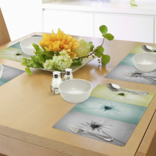 Different Daisy Flower Place Mats