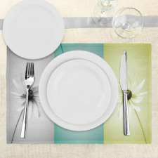 Different Daisy Flower Place Mats