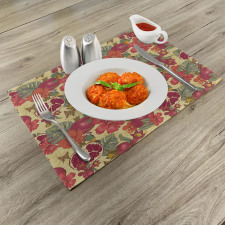 Exotic Wild Tropic Birds Place Mats