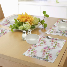 Watercolor Petals Place Mats