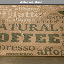 Hot Coffee Beverage Place Mats