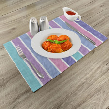 Polka Dot with Stripes Place Mats