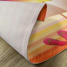 Summer Sunset on Beach Place Mats