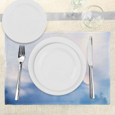 Sunbeam and Fluffy Clouds Place Mats