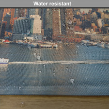 NYC Skyline River Scenery Place Mats