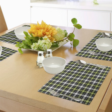 Vertical Square Lines Place Mats