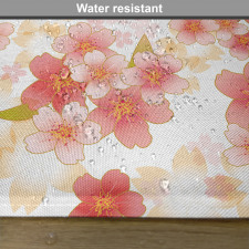 Vibrant Sakura Flowers Place Mats