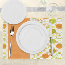 Circular Round Place Mats