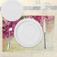 Vintage Oleander Flowers Place Mats