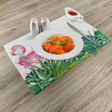 Exotic Nature Flamingo Place Mats