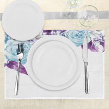 Vintage Flower Petals Place Mats