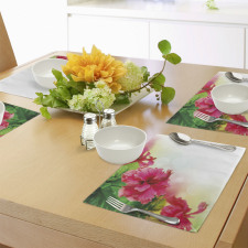 Fragrance Blossoms Garden Place Mats