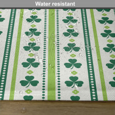 Irish Clovers Lines Dots Place Mats