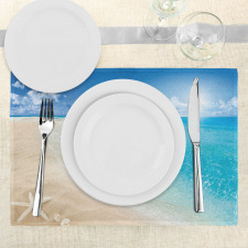 Sunny Seashore and Shells Place Mats