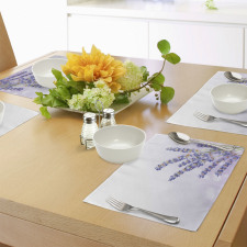 Fresh Herb Plant Posy Place Mats