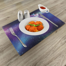 Northern Aurora Borealis Place Mats