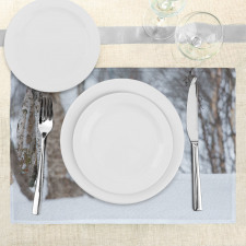 European Lynx Wilderness Place Mats