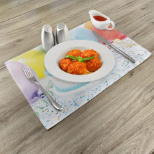 Colorful Ballons Place Mats