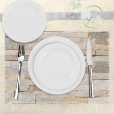 Brick Wall City Place Mats