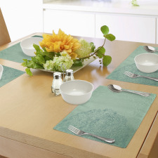 Mixed Leaves Botanical Place Mats